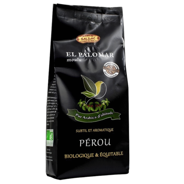 Café orgánico molido de Chanchamayo