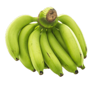 Plátano verde amazónico