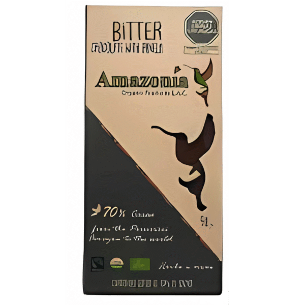 Chocolate bitter 70% con panela - Imagen 2