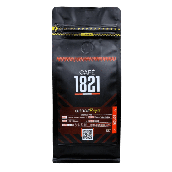 Café amazónico con cacao
