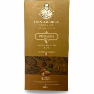 Chocolate con pecanas | 50 Gr.