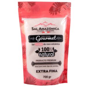 SAL ROSADA DE ROCA VOLCANICA EXTRA FINA - BOLSA DOYPACK 700 GR