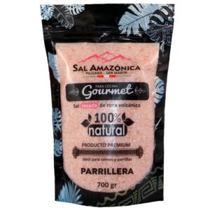 SAL AMAZONICA ROSADA PARRILLERA - BOLSA DOYPACK 700 GR